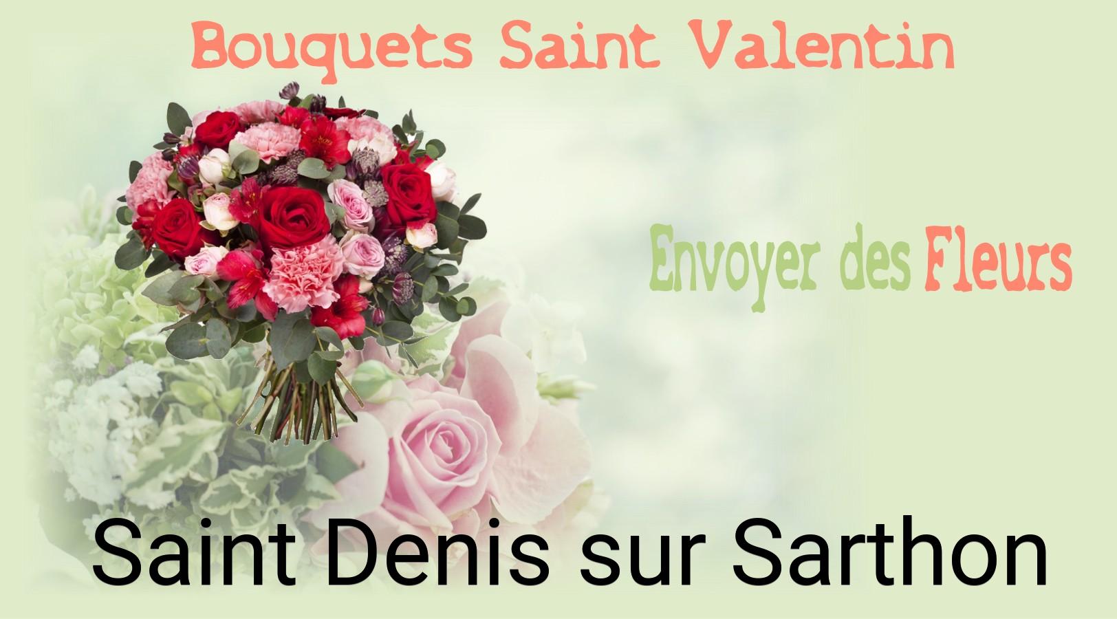 Roses de Saint-Valentin livrées à Saint-Denis-sur-Sarthon